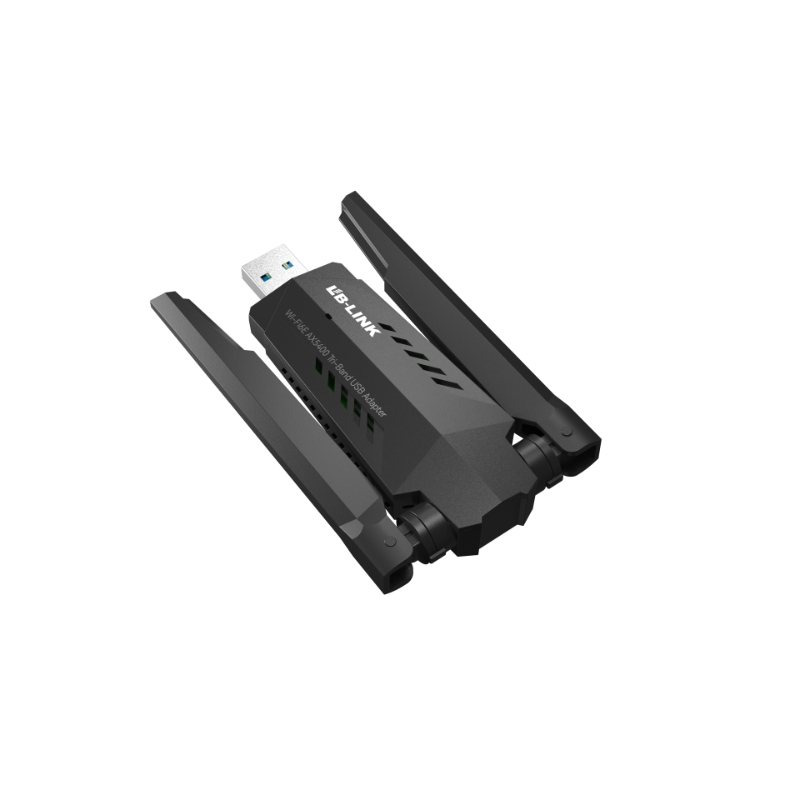 Тридіапазонний USB-адаптер Wi-Fi 6E WTN5400E AXE5400