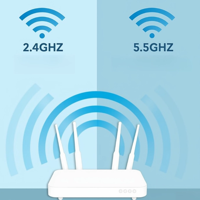 ວິທີການເລືອກ WiFi Frequency: ການປຽບທຽບແລະການນໍາໃຊ້ 2.4 GHz ແລະ 5 GHz
