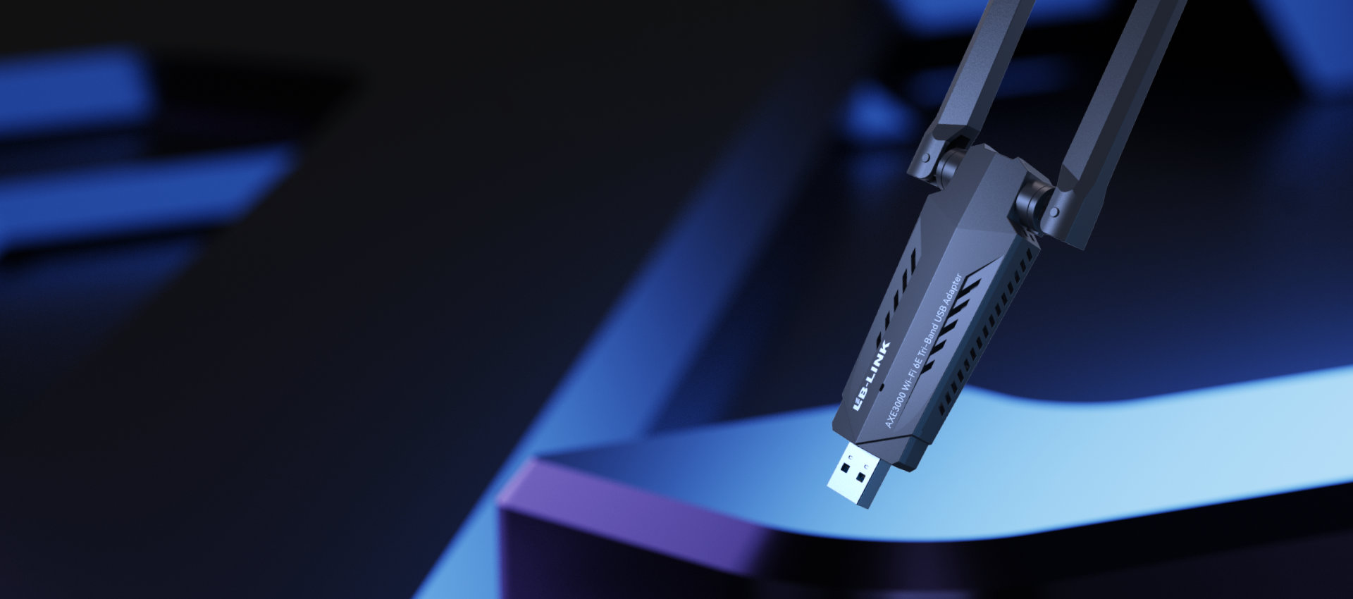 Wtn3000e axe3000 wi-fi 6e adapter usb tri-band